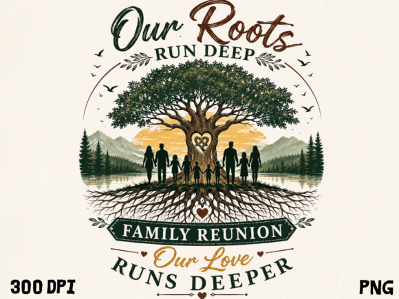 Download Our Roots Run Deep Family Reunion Tree P - Deep Collection
