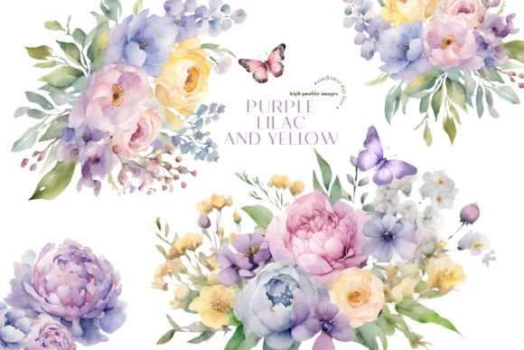 Download Purple Lilac Flowers Clipart, Butterfly - Lilac Collection