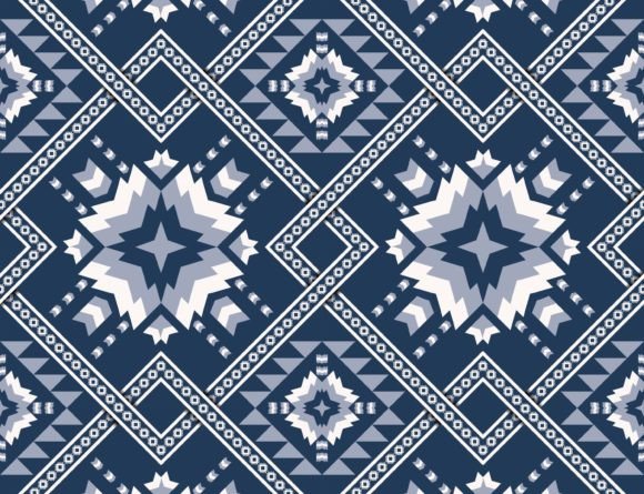 Download Blue-White Geometric Square Pattern - Square pattern Collection