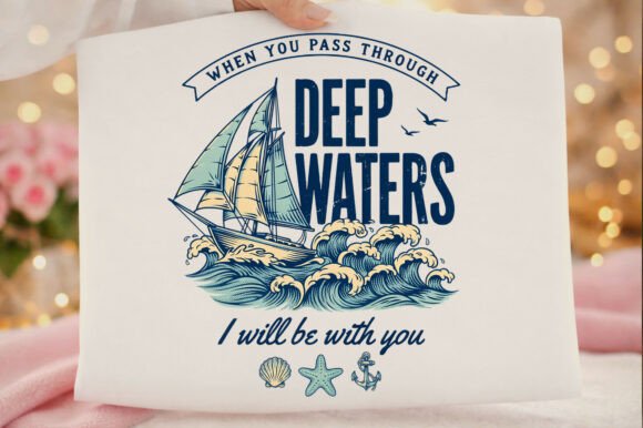 Download Deep Waters Christian Ocean Faith Png - Deep Collection