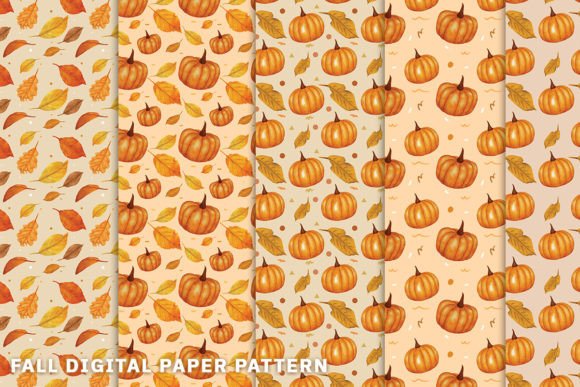 Download Fall Digital Paper Pattern - Fall digital paper Collection