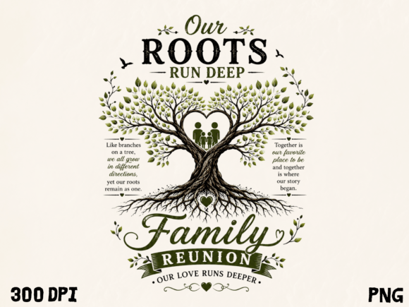 Download Our Roots Run Deep Family Reunion PNG - Deep Collection