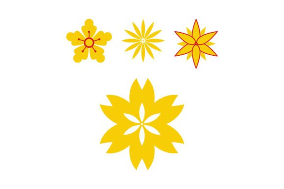 Download Decorative Floral Blossom Elements Vecto - Premium Resources
