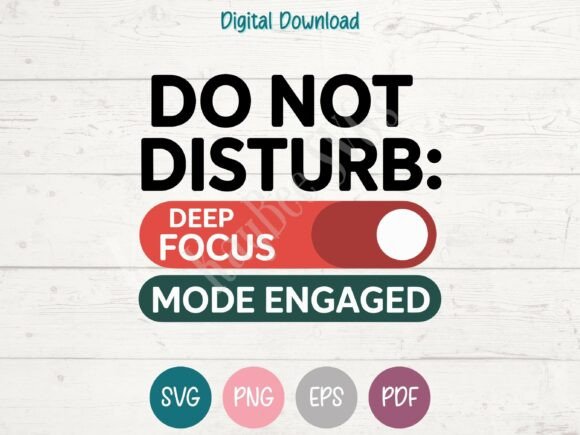 Download Do Not Disturb - Deep Focus Mode Engaged - Deep Collection