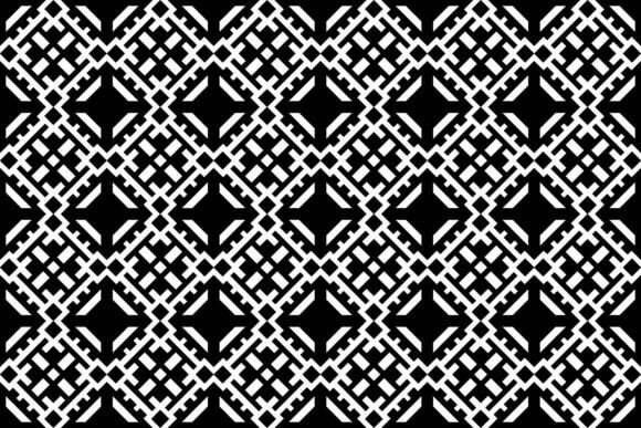 Download Black and White Abstract Pattern - Black Collection