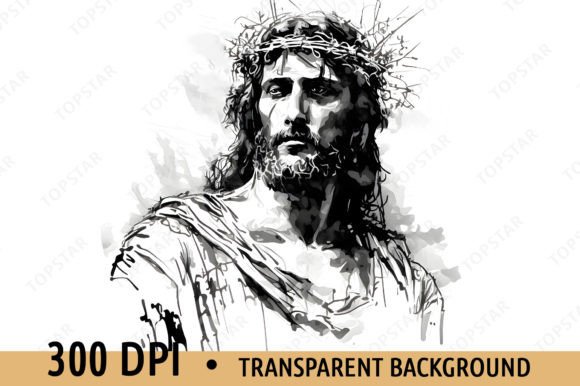 Download Jesus Passion Agony Crown of Thorns Art - Passion Collection